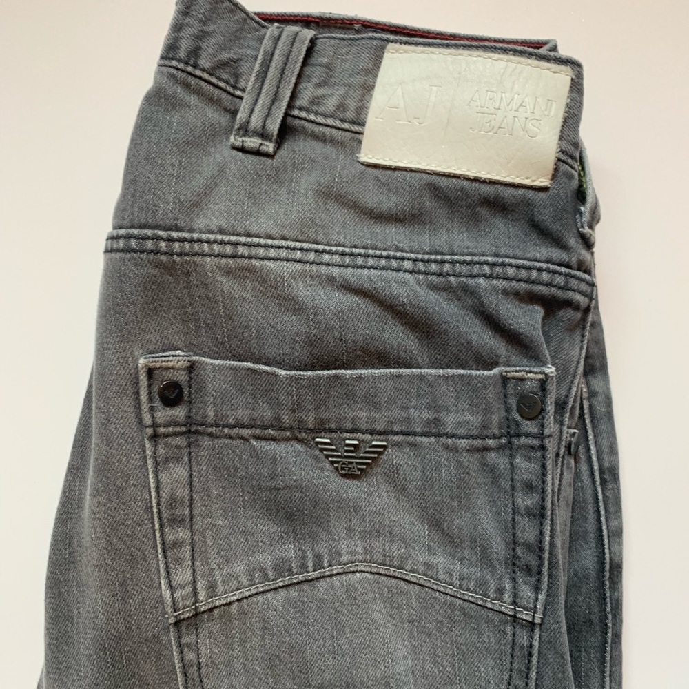 Armani Jeans J08 Regular fit 28x34 grey color